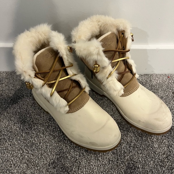 Women's Sperry Faux Fur-Lined Boots - Picture 1 of 4